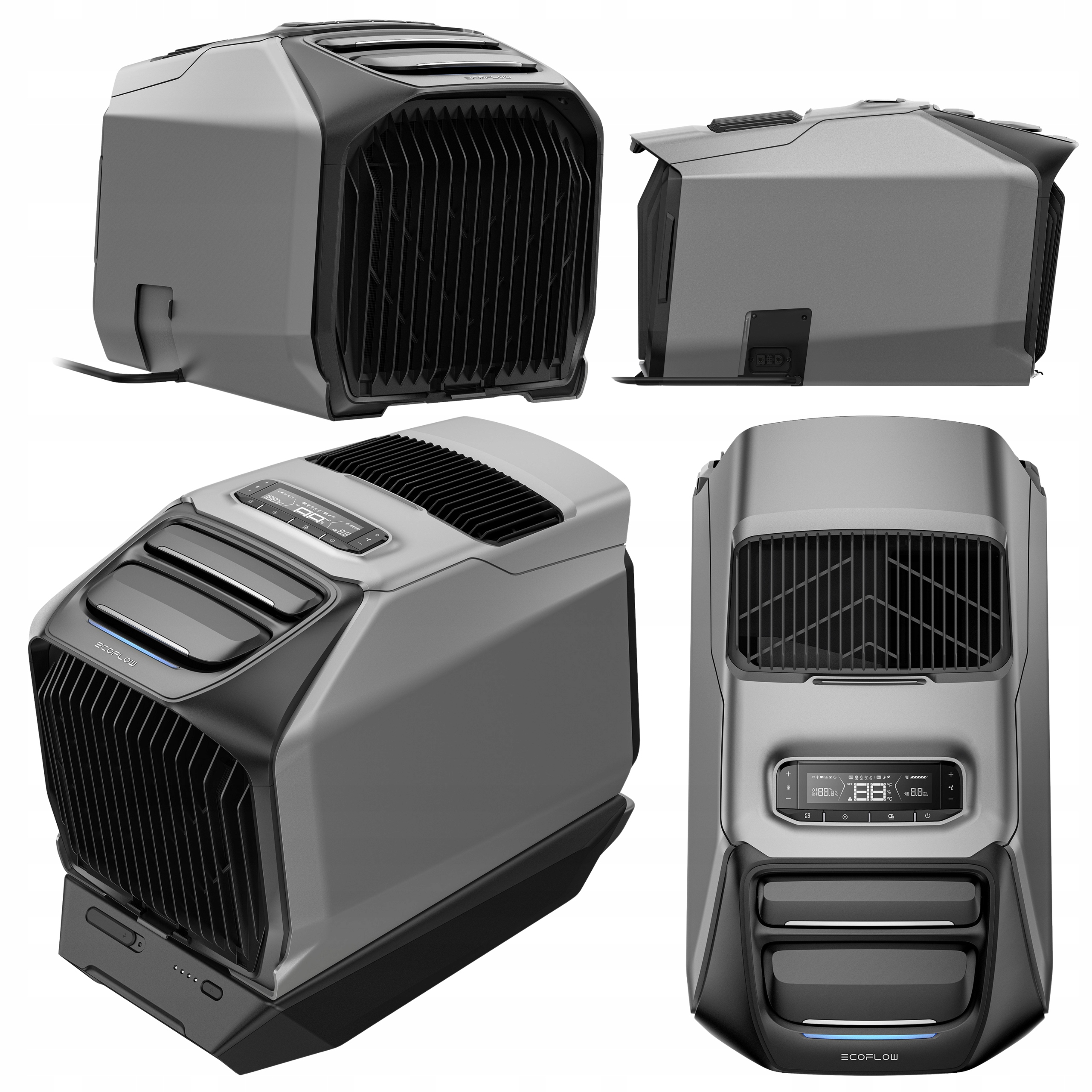 Klimatyzator przenośny EcoFlow Wave 3 chłodzenie i ogrzewanie 6100 Btu