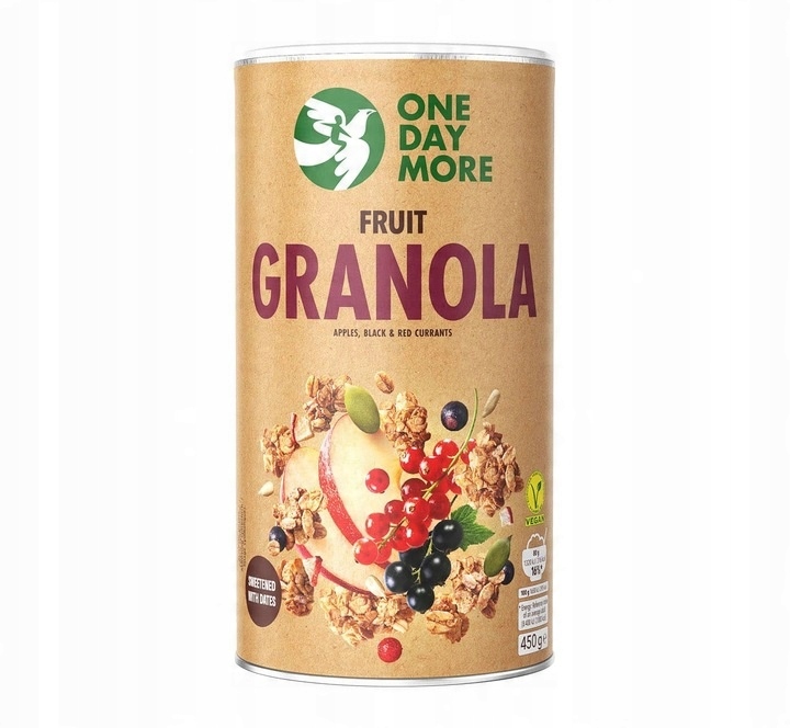 OVOCNÁ GRANOLA 450 G ONEDAYMORE