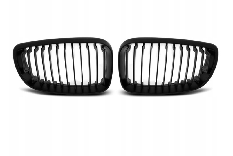 решетка радиатора ноздря BMW E87/E81/82/88 09.07-13 черный матовая Black