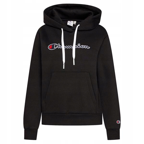 Mikina Champion 114461KK001 Hooded Černá S