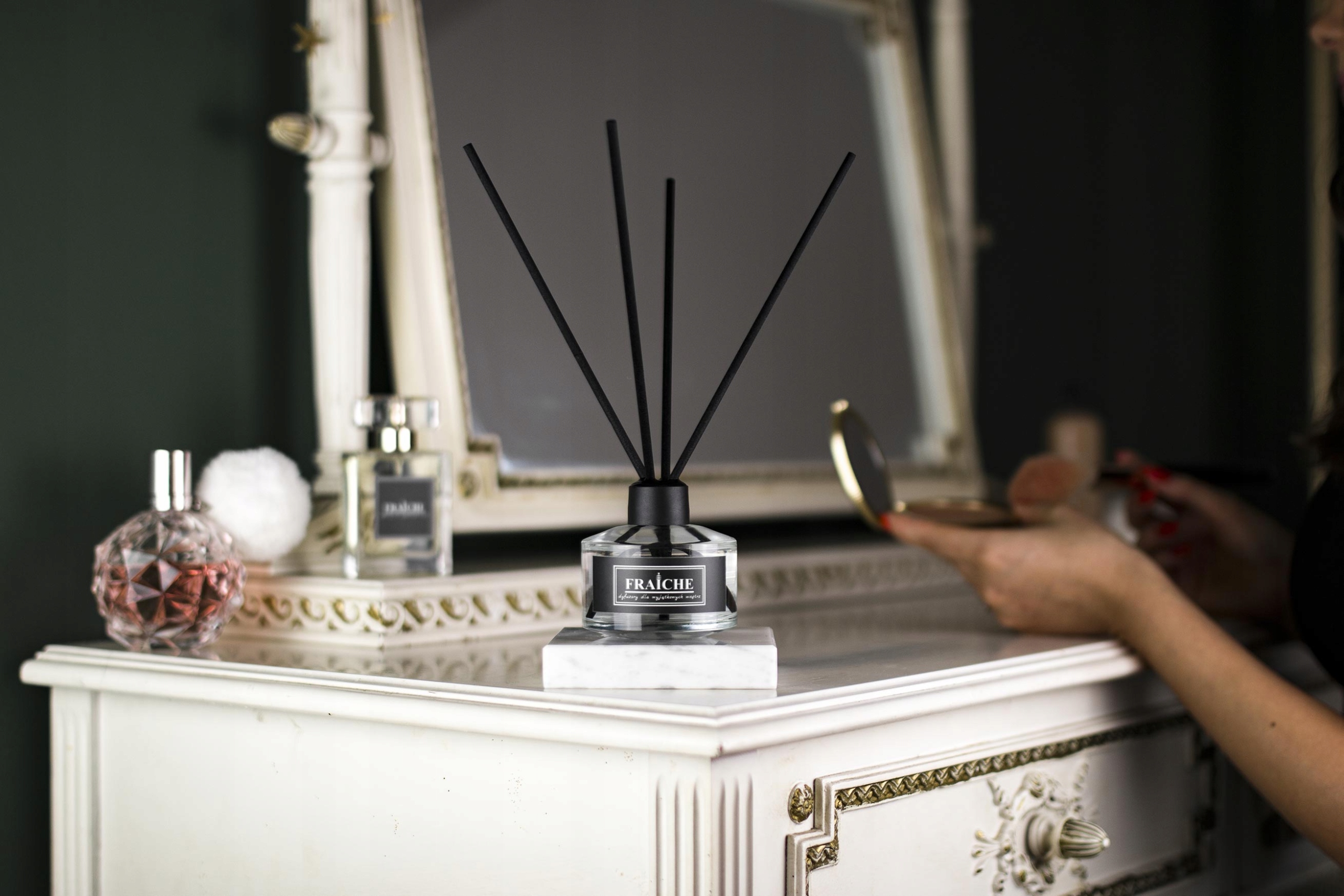 Dyfuzor Zapachowy Patyczki FRAICHE 100ml Konwalia Rodzaj dyfuzor z patyczkiem