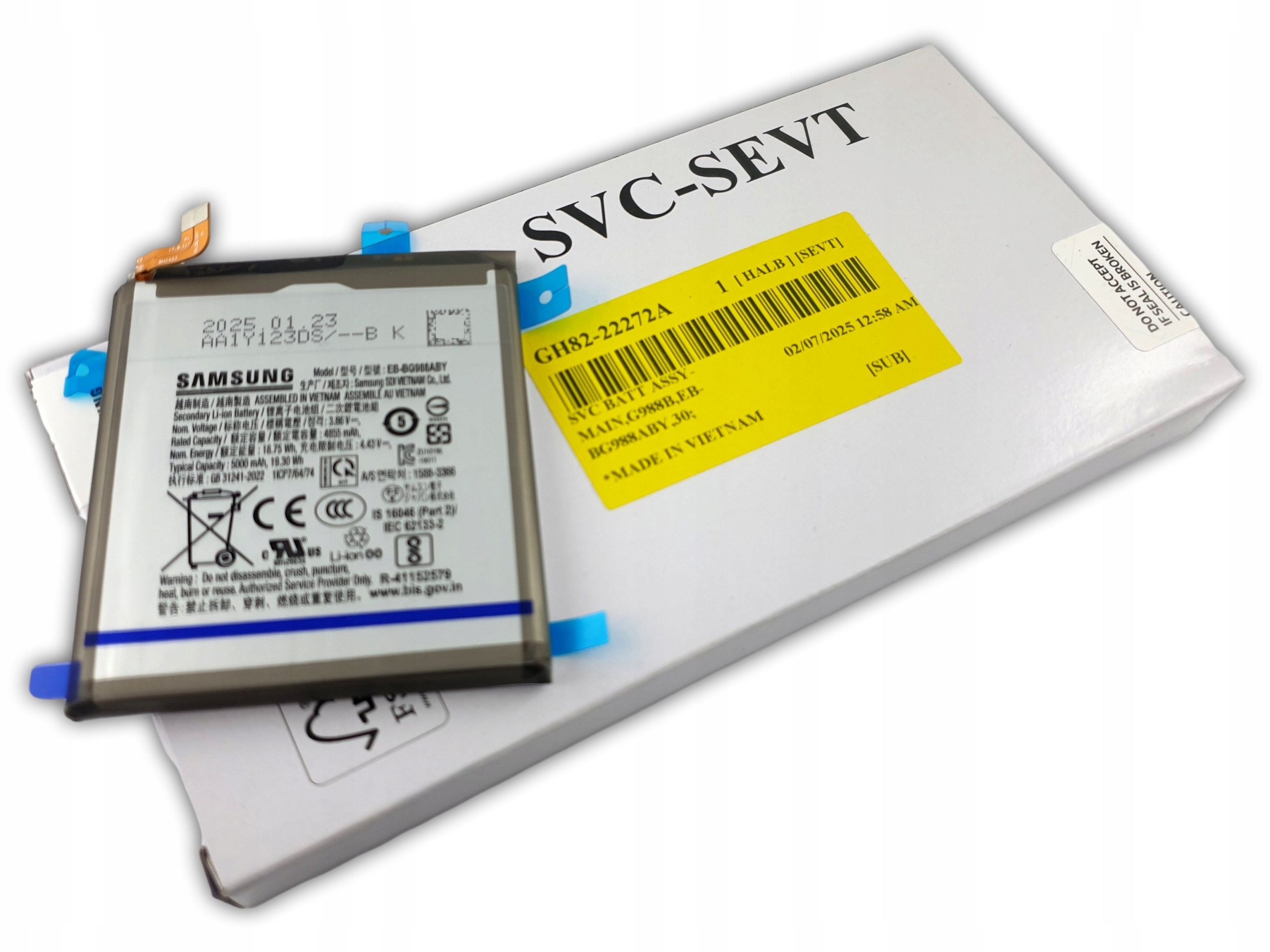 Samsung Galaxy S20 Ultra G988B/DS Oryginalna Bateria Akumulator EB-BG988ABY