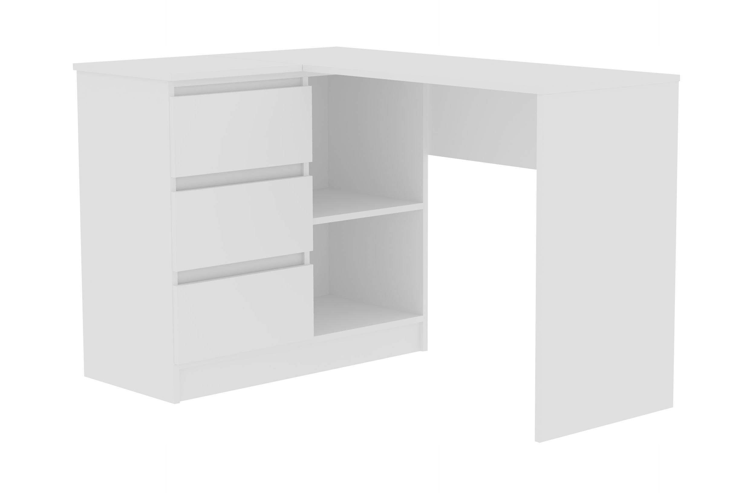 Biurko narożne prawe/lewe ARTUR białe Marka Euro-Meble