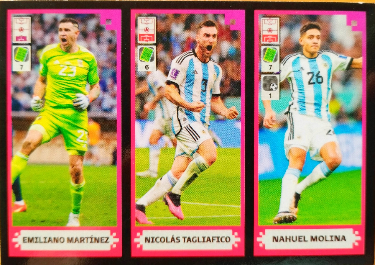 Panini naklejki Fifa 365 2024 Naklejka 417 Final Qatar 2022 Argentyna
