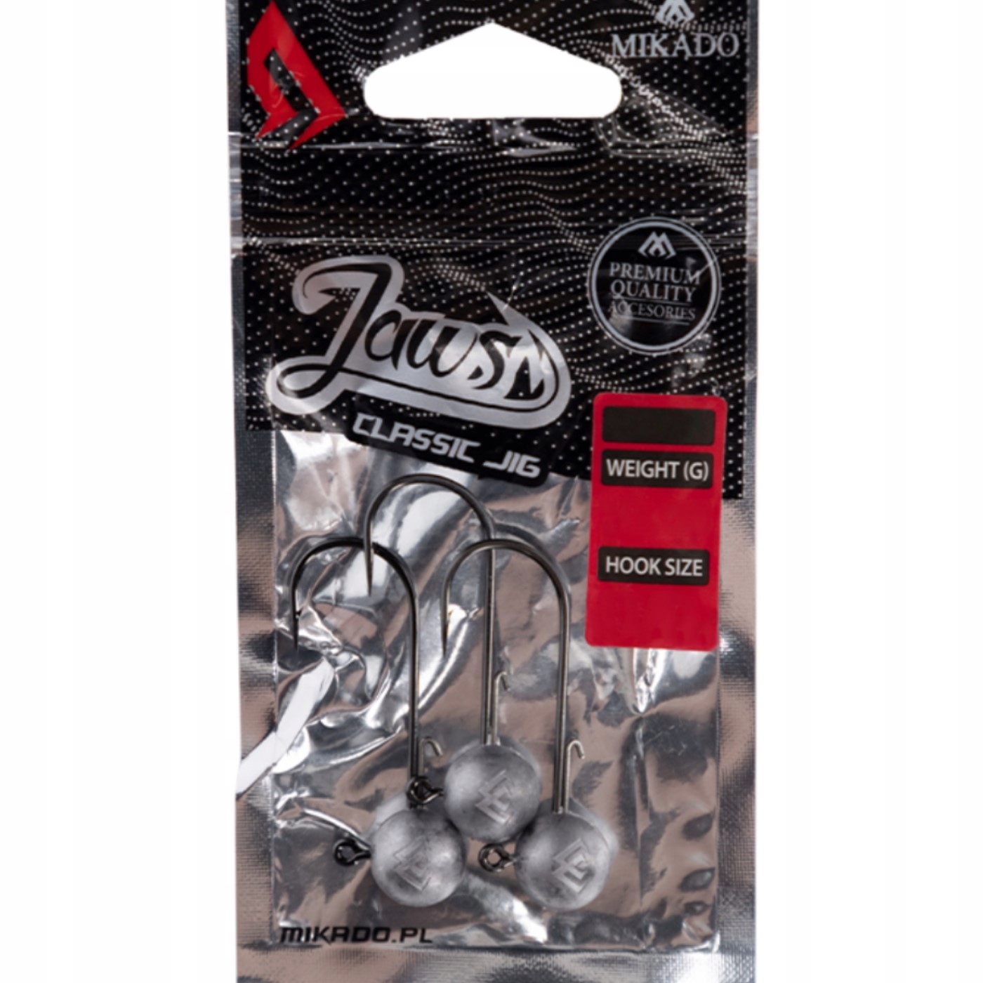 GŁÓWKA JIG JAWS CLASSIC 5gr 2/0 BN op.3szt MIKADO Marka Mikado