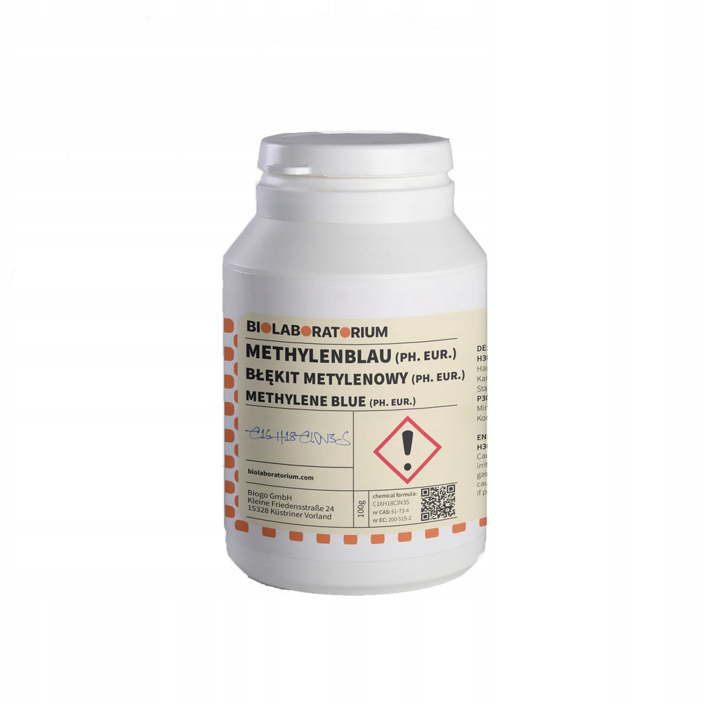 Methylenová Světle Modrá Ph. Eur. 100g Biolaboratory