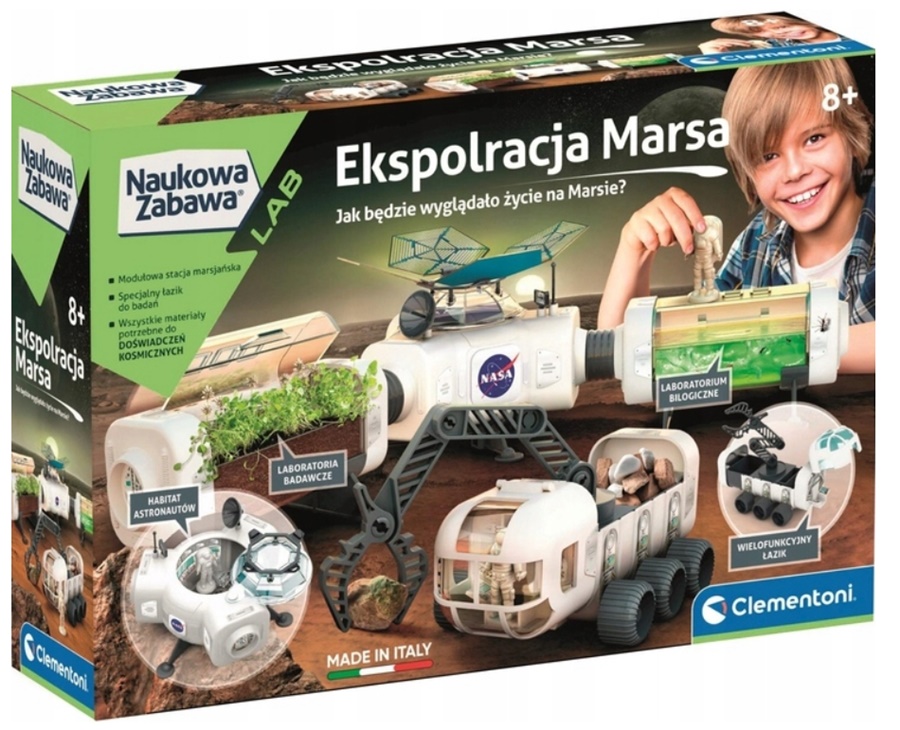 

Clementoni Naukowa Zabawa Eksploracja Marsa 50734