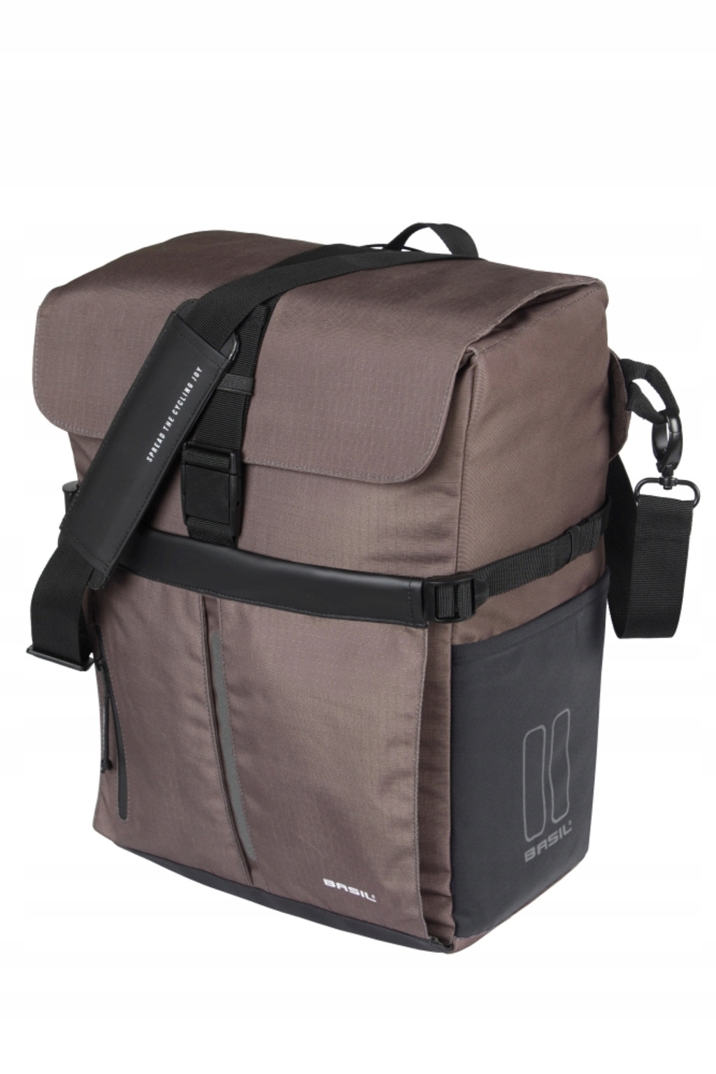 Sakwa rowerowa Basil Move Mik Brązowa 15L
