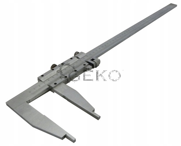 SUWMIARKA 600/100mm W DREWNIANEJ WALIZCE /GEKO G01496