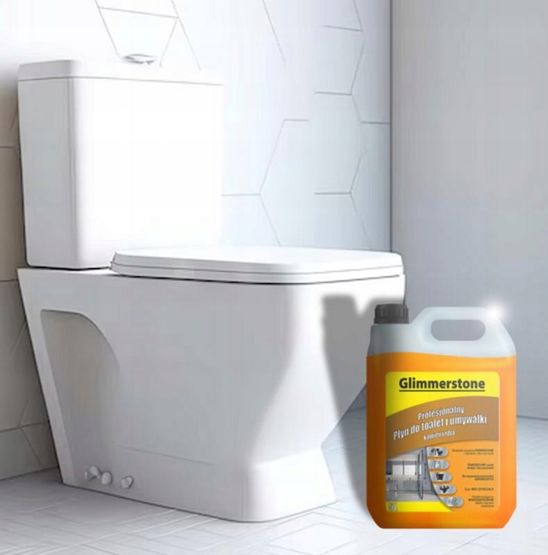 Płyn do WC TOALET KAMIEŃ i RDZA do umywalki 5L DEN Marka Glimmerstone