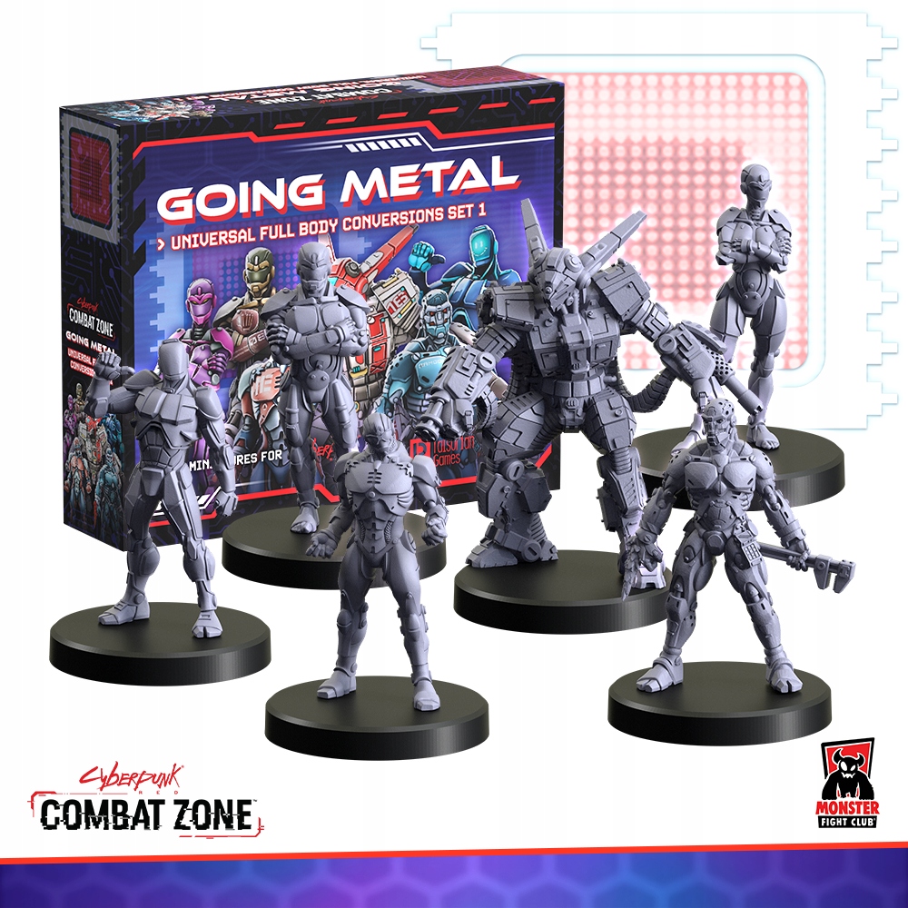 Cyberpunk Red Combat Zone Going Metal Universal Full Body Conversion 1