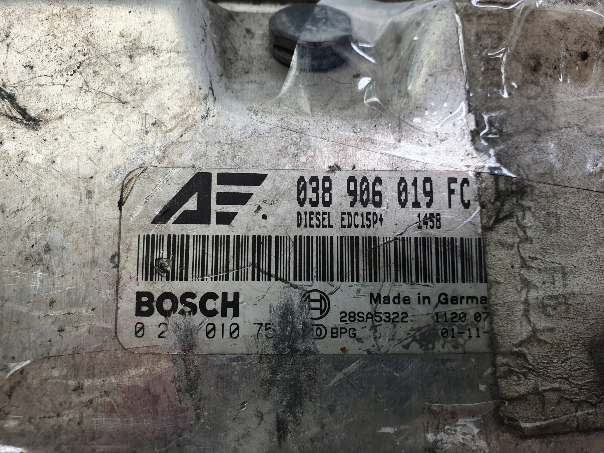 computer Motore ECU 038906019FC SEAT ALHAMBRA e
