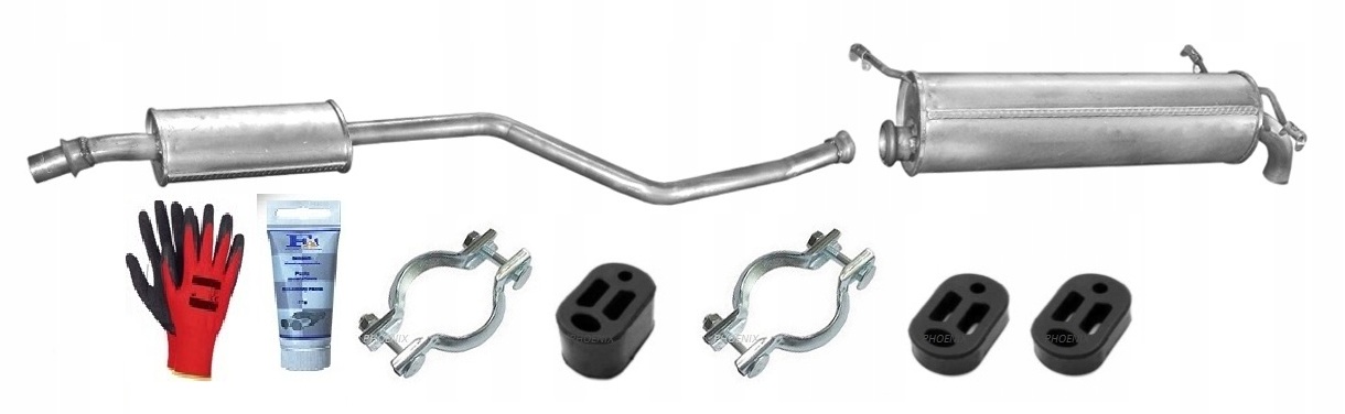 Citroen Zx 1.1 1.4 1.6 1.8 1.9D Hatchback+kombi Tlumič sada+bonus