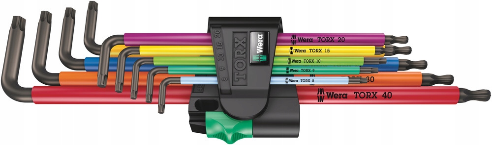 Zestaw kluczy trzpieniowych 967/9 Tx XL Multicolour 1 05024480001 Wera