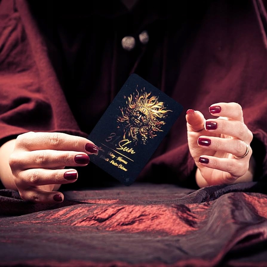 KARTY DO GRY TAROTA GOLDEN DEEP 36 LENORMAND CARDS ORACLE Minimalna liczba graczy 1