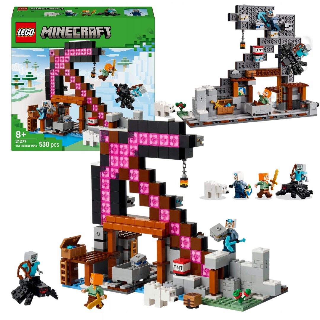 Lego Minecraft 21277 Krumpáčův důl Polární medvěd