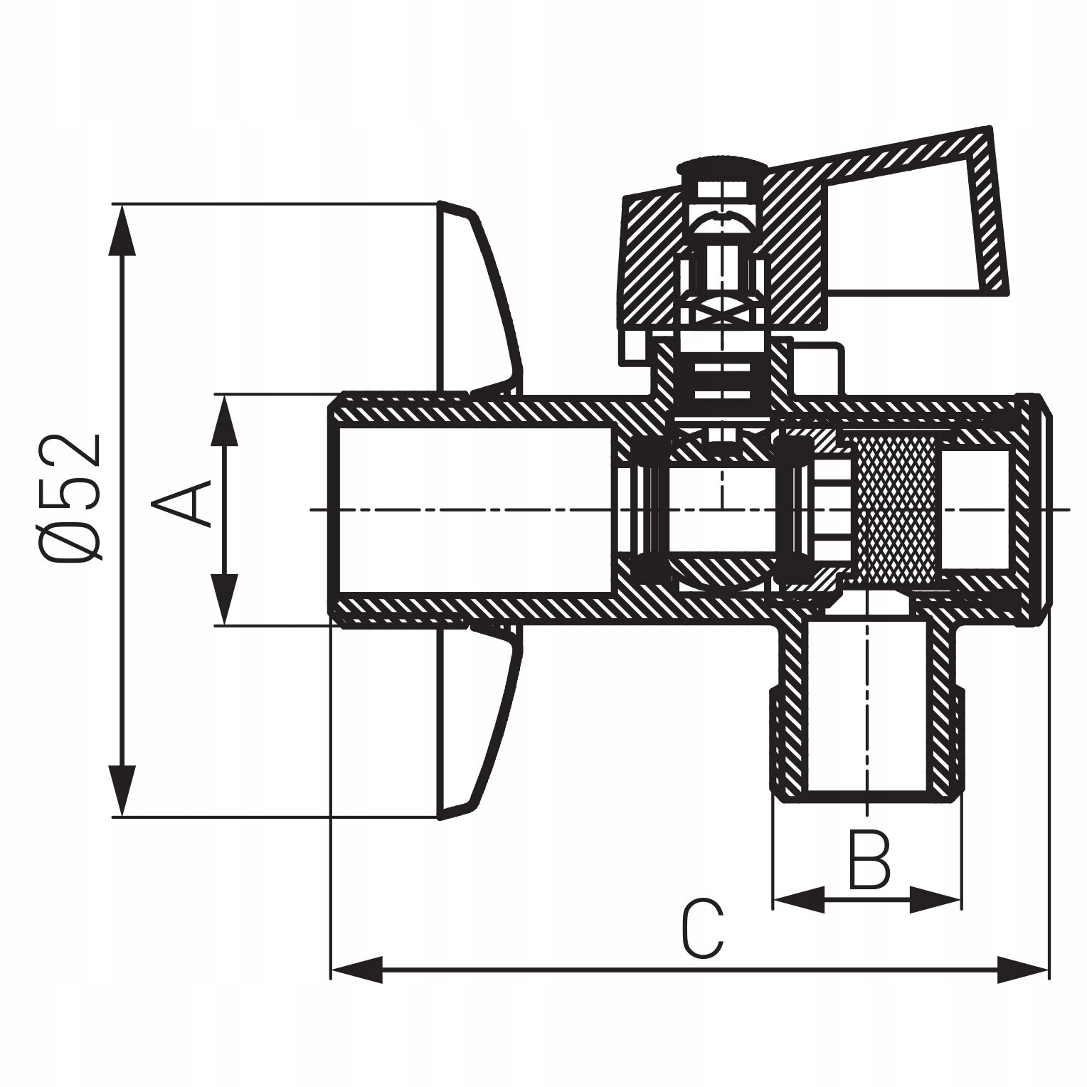 FERRO ZAWÓR KULOWY KĄTOWY Z ROZETĄ 1/2''x1/2'' Marka Ferro