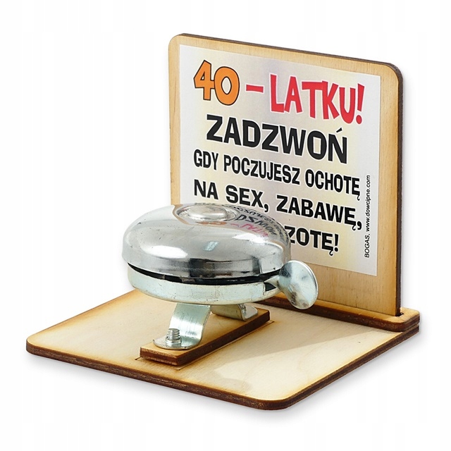 

Śmieszny na 40 urodziny dla mężczyzny