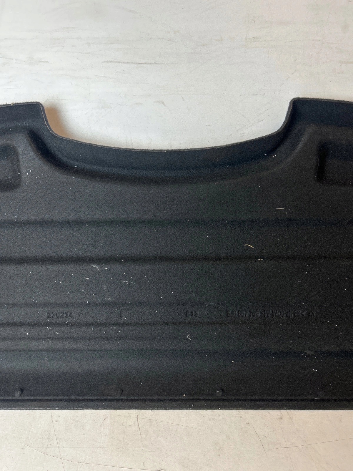 plato boot rear part Skoda Fabia II Lift 5D