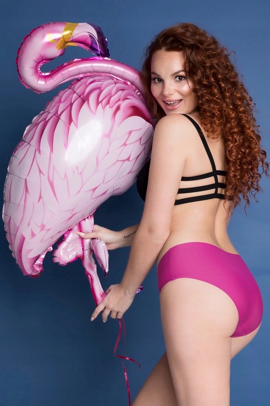 JULIMEX FIGI DAMSKIE SIMPLE PANTY PURPUROWE XL Model Simple