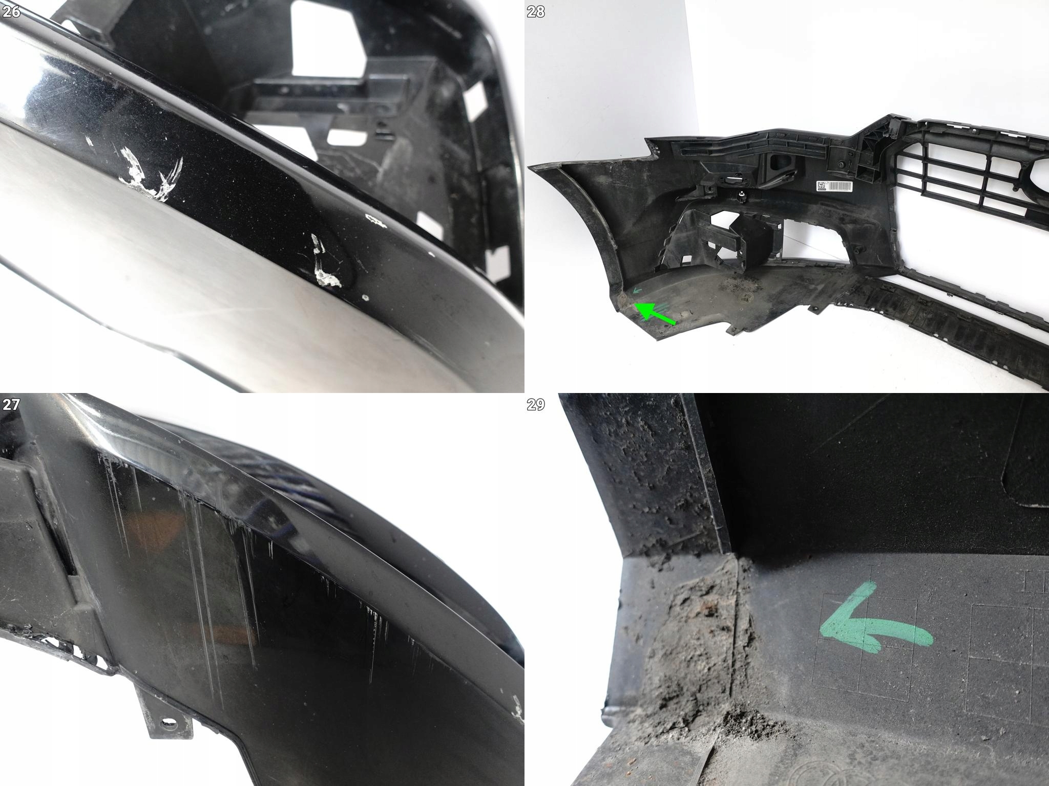 AUDI A6 S-LINE S6 C7 4G0 LIFT 14-18 bumper BUMPER front (washers/PDC)