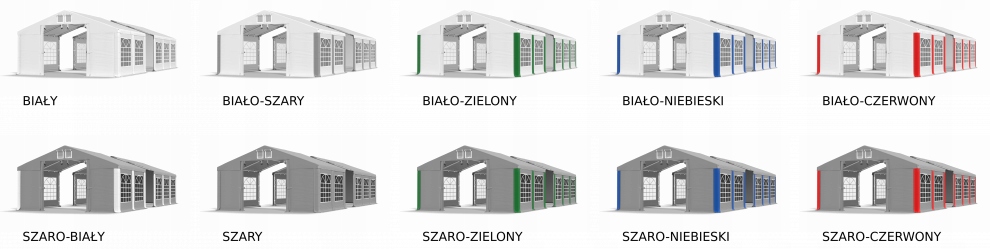 Namiot Imprezowy 8x20m Garaż DAS 560 W Stan opakowania oryginalne