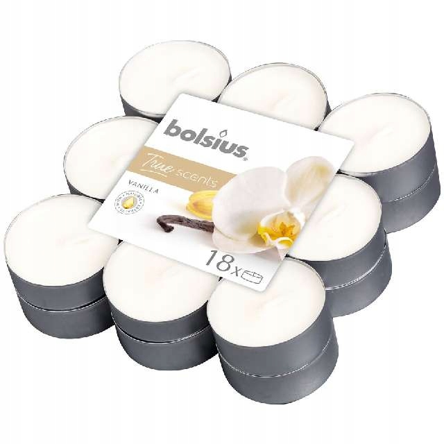 

Podgrzewacze zapachowe Waniliowe tealight 18 szt