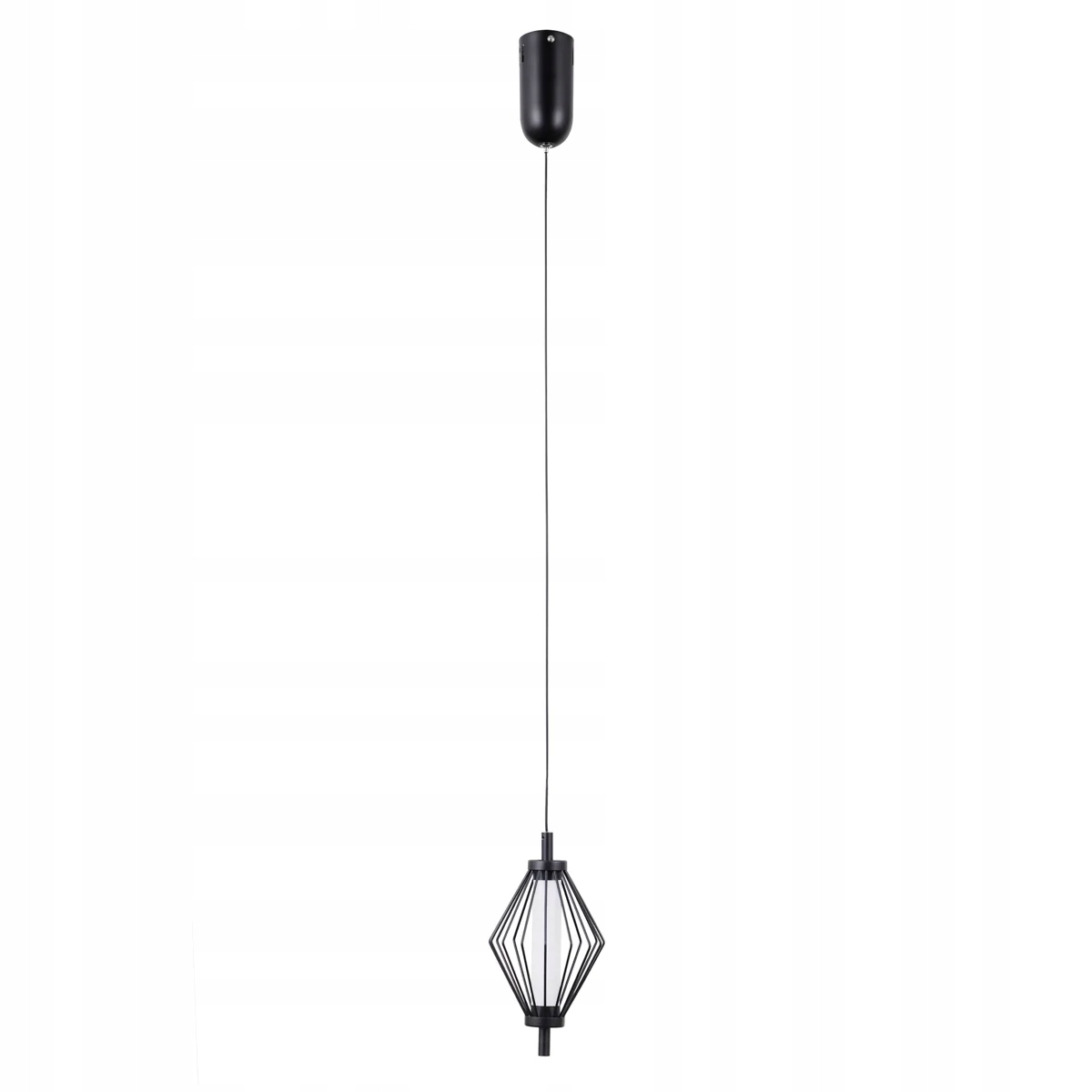Italux Závěsná lampa Sevil, černá matná, Led 5W, minimalistická
