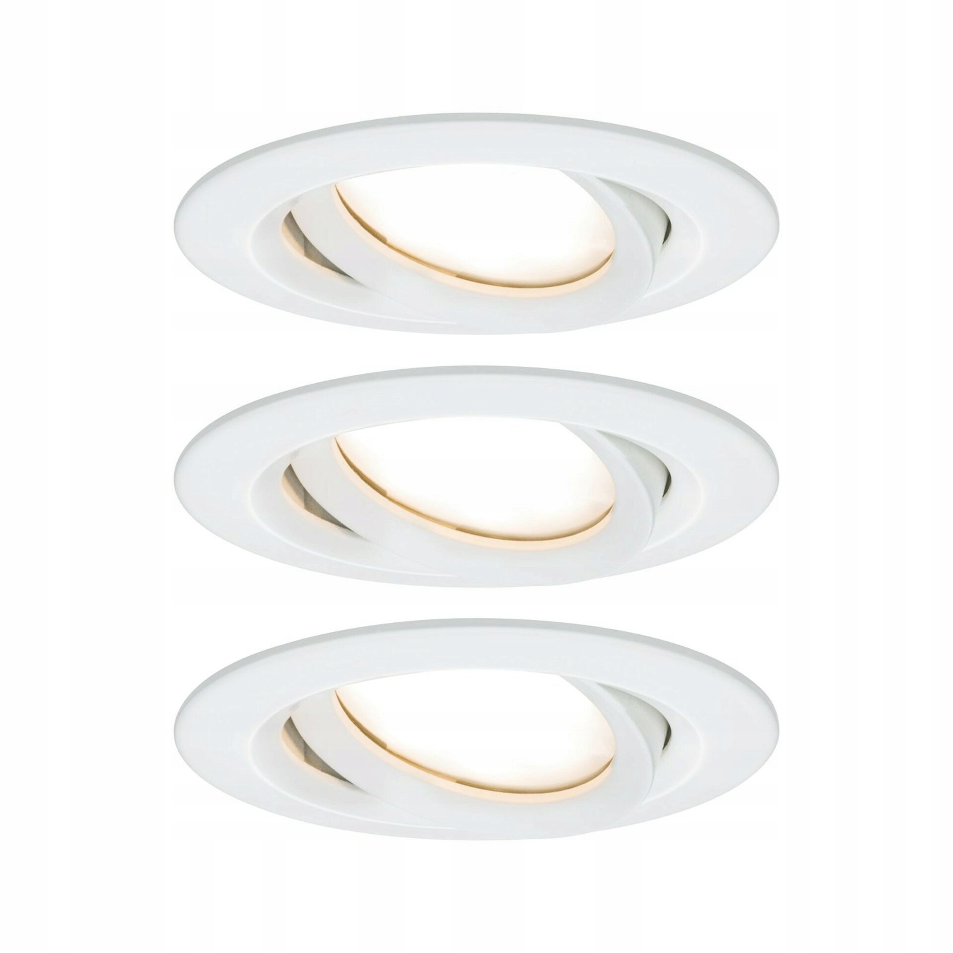 Paulmann Nova Plus vstavané Led 3x6,8W biele matné IP65 stmievateľné výklopné