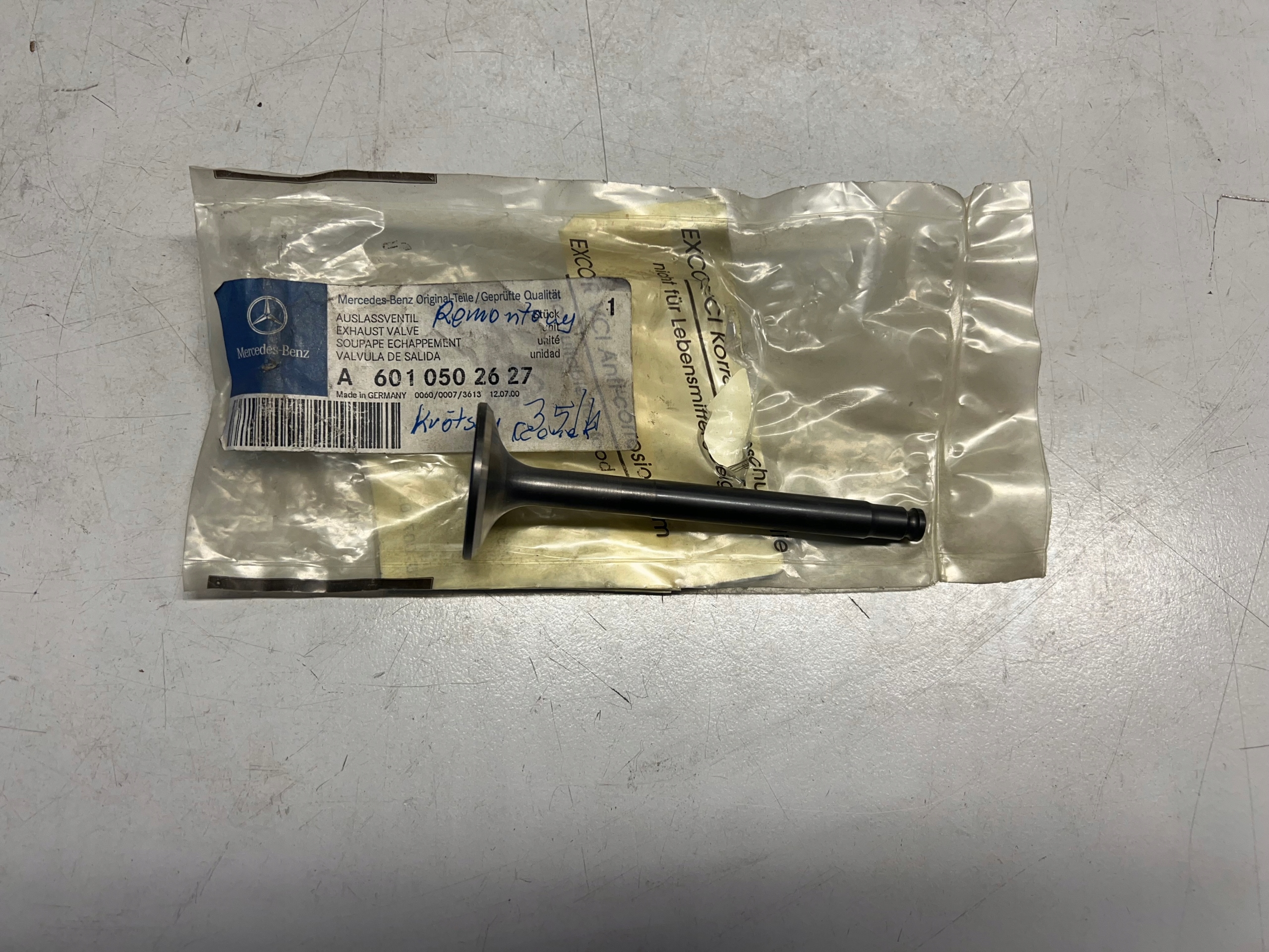 MERCEDES OM601 602 603 TURBO ZAWOR WYDECHOWY REMON