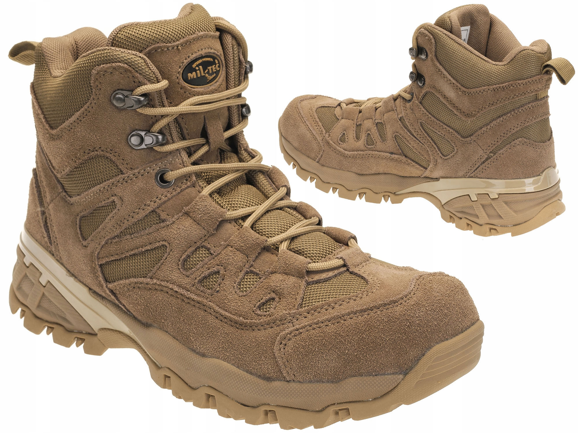 

Buty Taktyczne Bojowe Skórzane Squad 5 Coyote 40