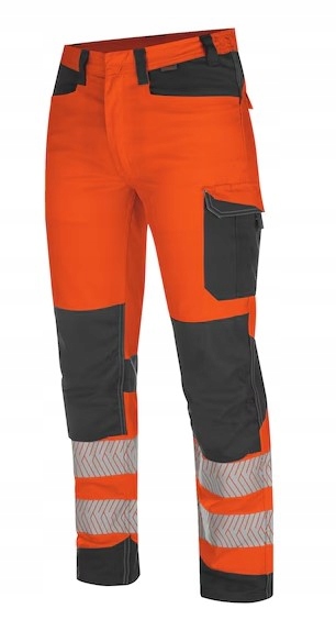 Spodnie Odblaskowe Wurth Modyf Hivis Fluo klasa 2 Pomarańczowe rozmiar 24