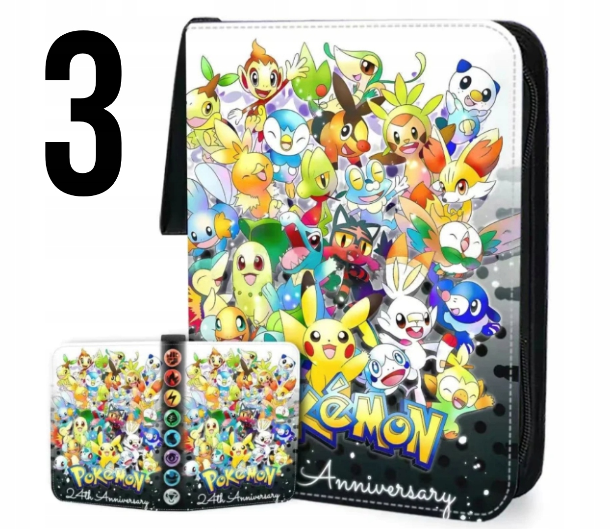 ALBUM KLASER NA KARTY POKEMON SEGREGATOR NA 400 KART+ GRATIS 50 KART Typ Podstawa