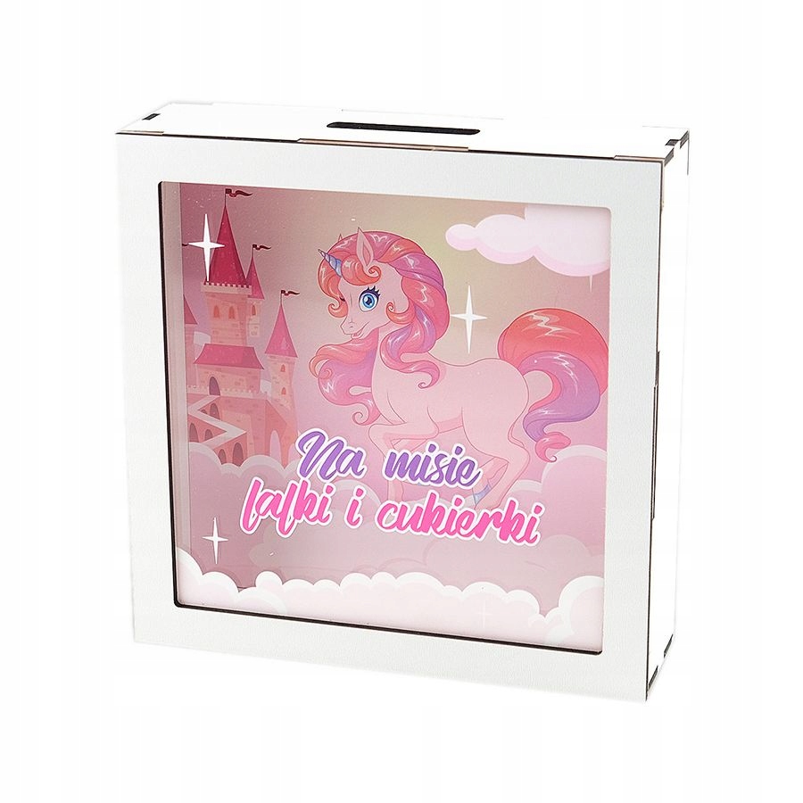 

Skarbonka Dla Dziewczynki Kucyk Z Życzeniami