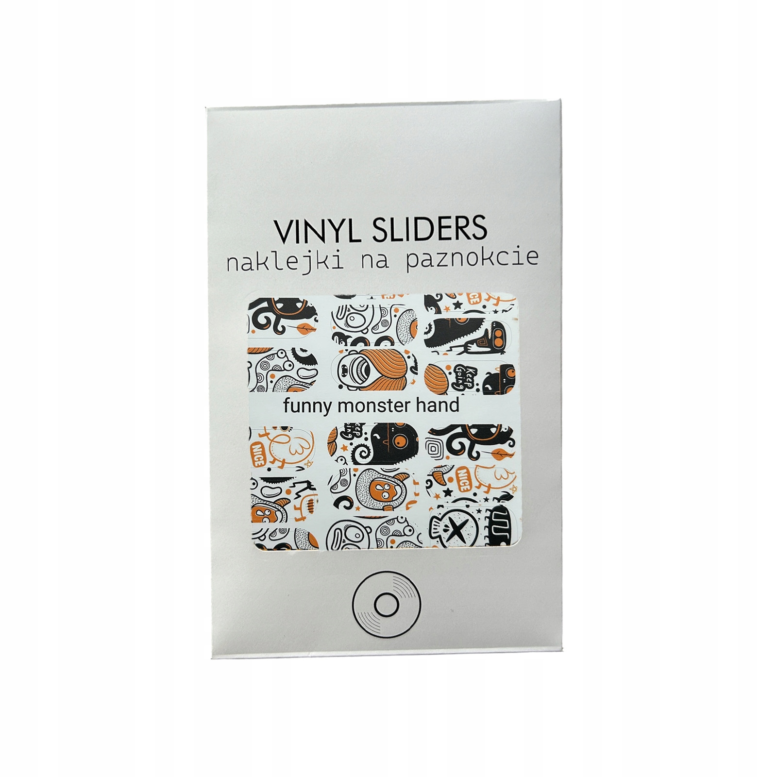 Folie do Manicure VINYL SLIDERS - Naklejki na Paznokcie oraz do pedicure Nazwa koloru producenta qqiak