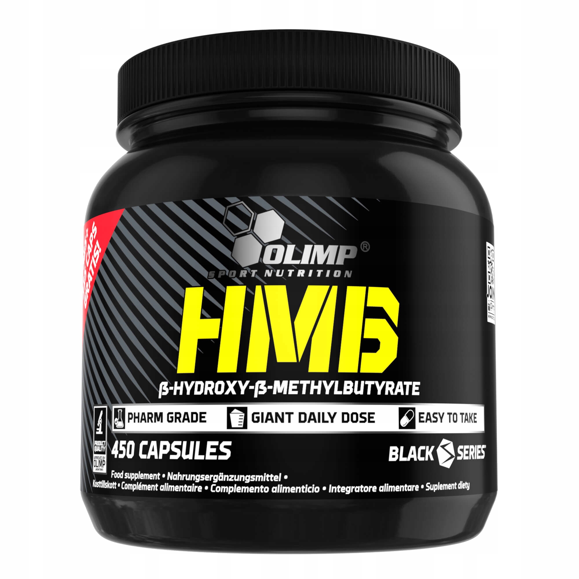 Olimp HMB 450 kaps MEGA CAPS BCAA Regeneracja