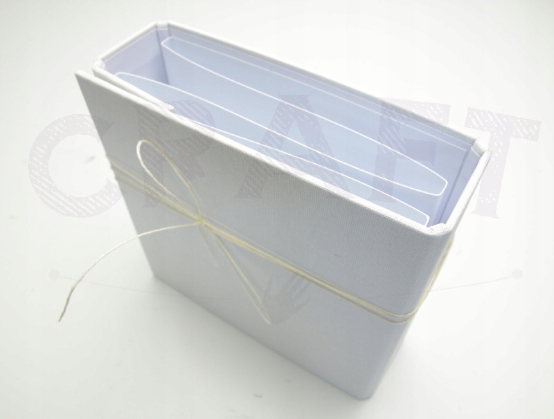 Album harmonijka w okładce biała