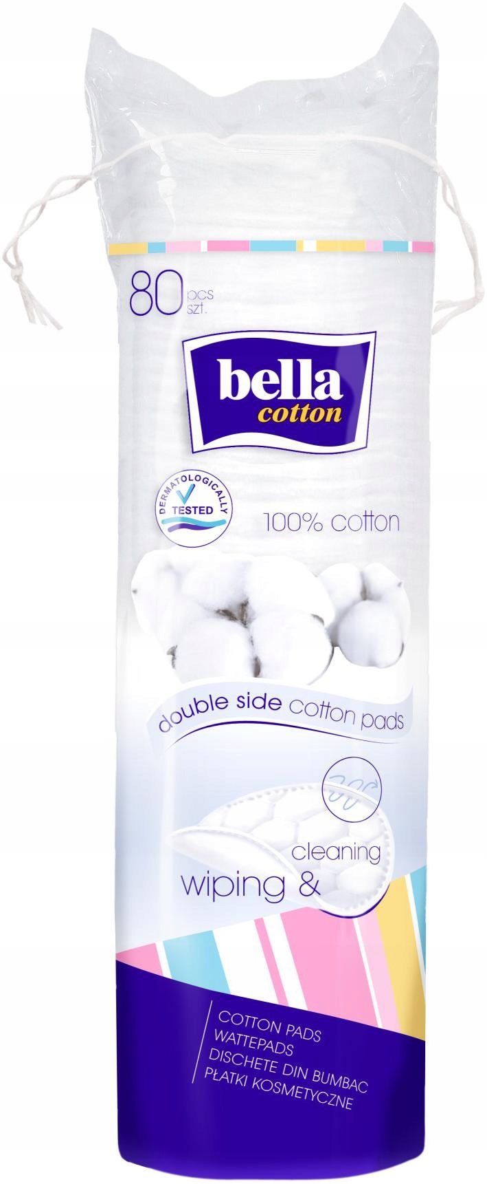 

Bella Płatki higieniczne okrągłe jednorazowe 80szt