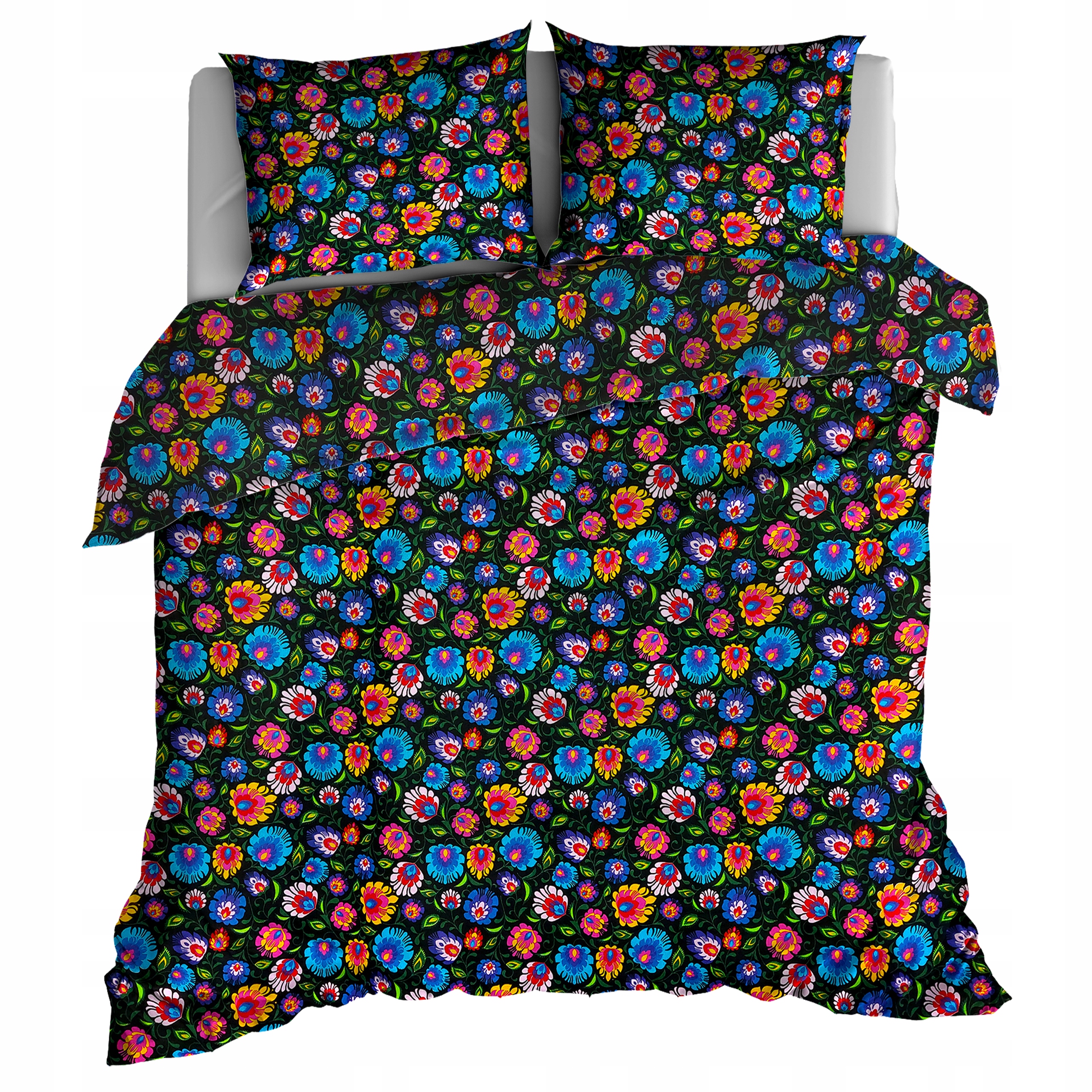 

Pościel 160x200 Bawełna 100% Łowicka Folk Łowicki