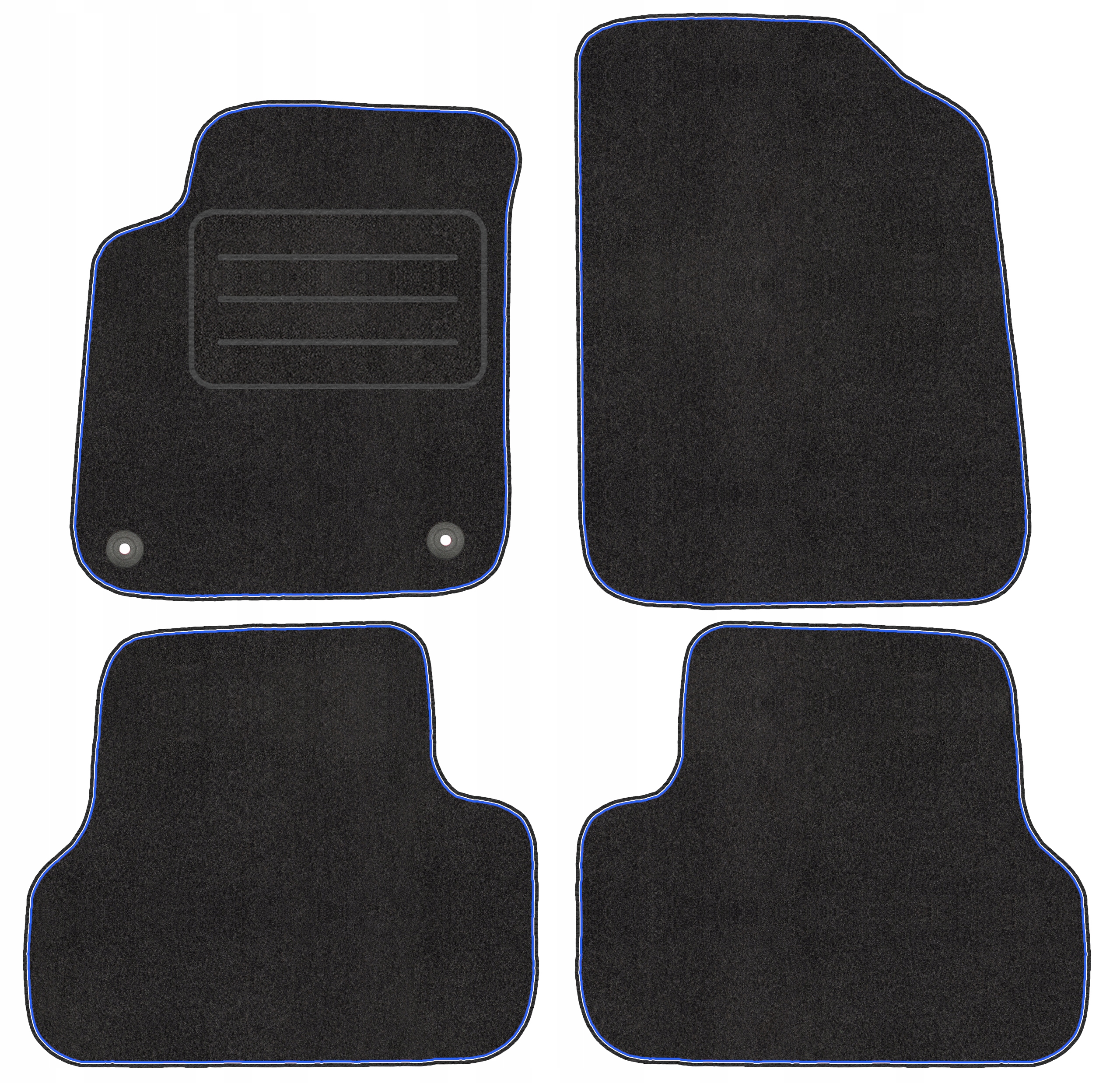 Polyamidové velúrové rohože pre Citroen DS3 od 09