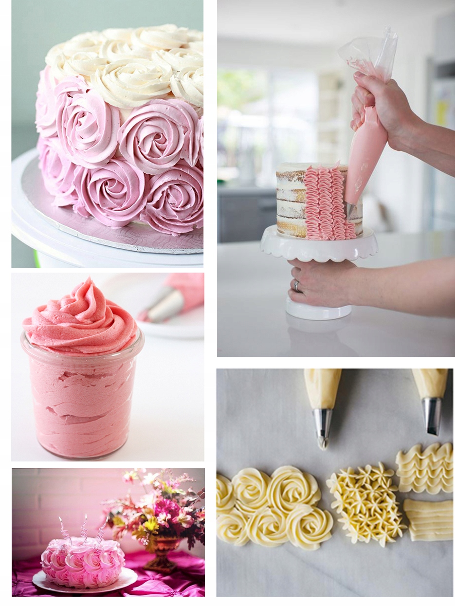 ZESTAW 23 TYLKI CUKIERNICZE SZTUKI + 100x RĘKAW WOREK CUKIERNICZY + ADAPTER Waga produktu z opakowaniem jednostkowym 0.1 kg