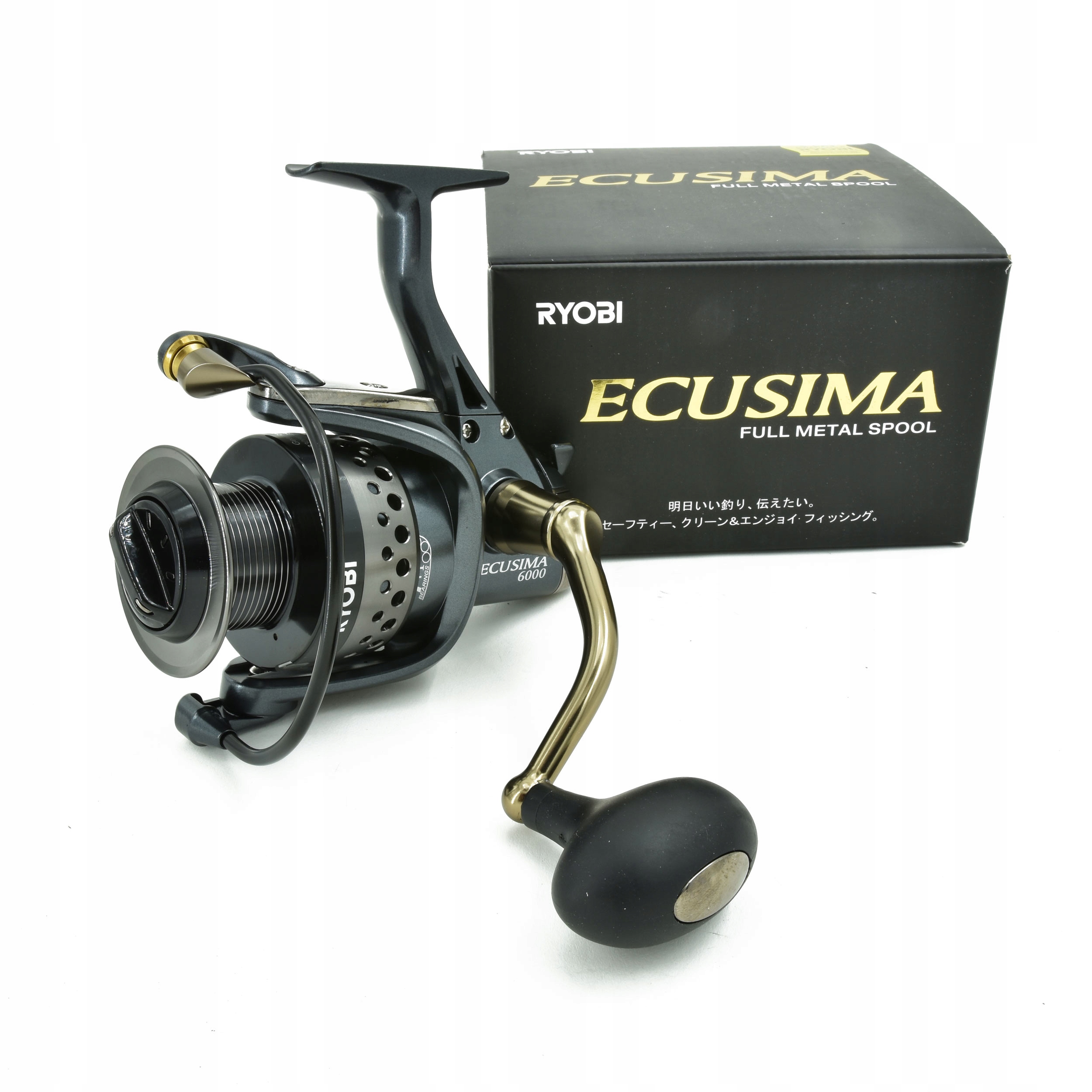 Kołowrotek spinningowy Ryobi Ecusima 6000 9 łożysk
