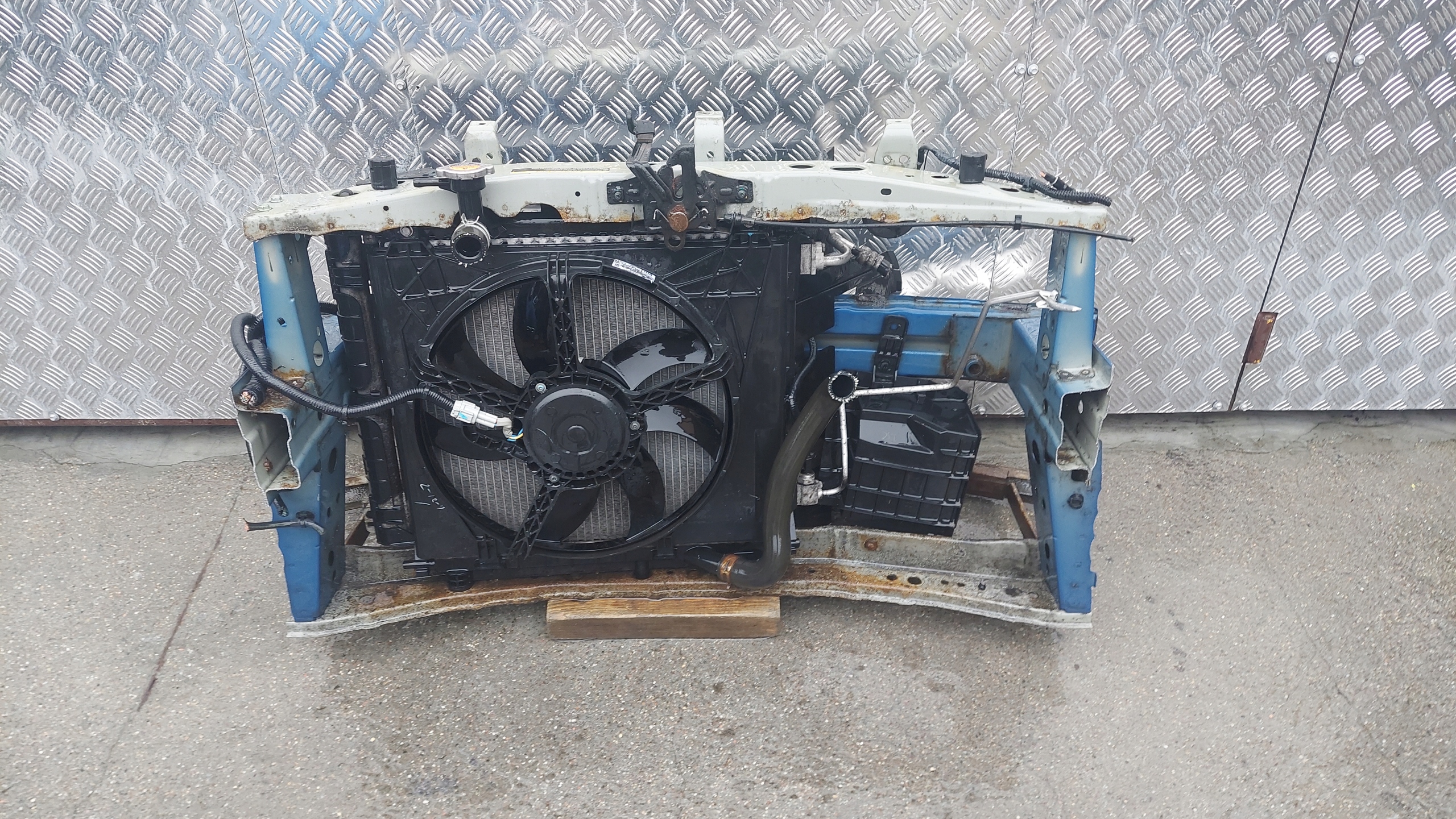 support panel for radiators complete NISSAN MICRA K13 1.2 petrol