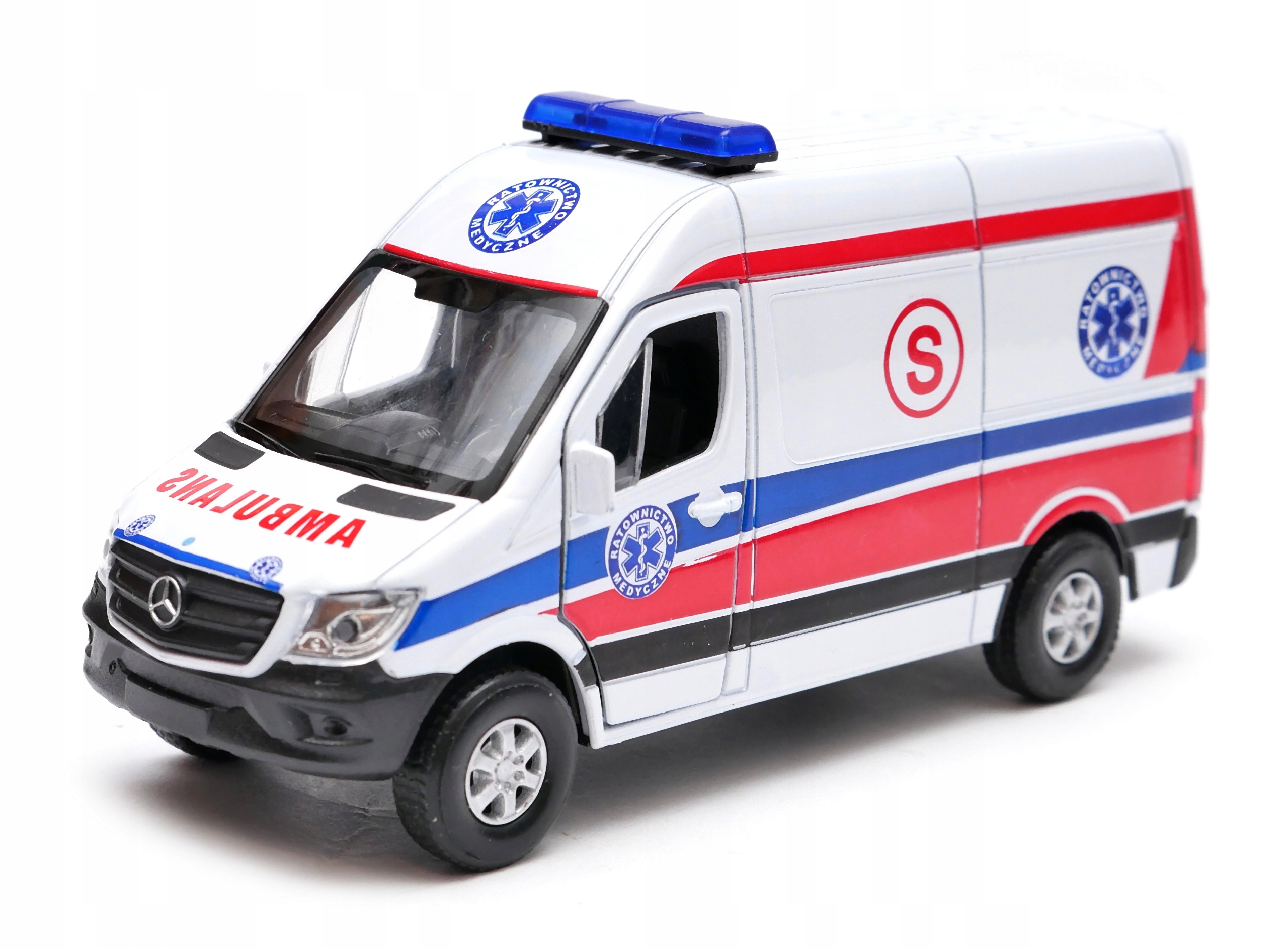 Mercedes Sprinter 1:34 Welly sanitka