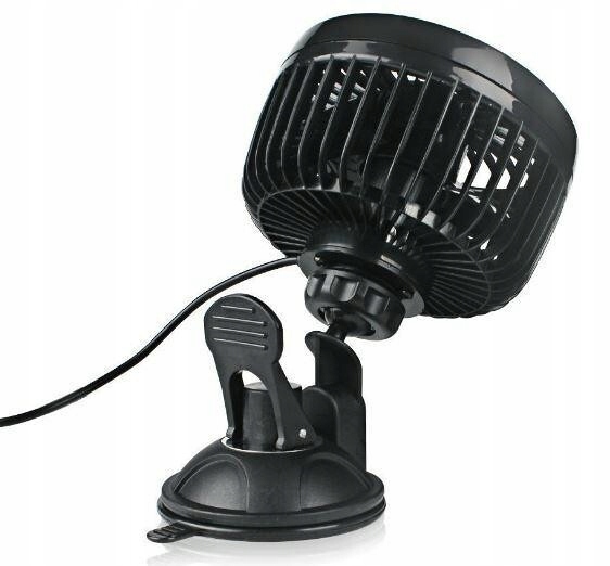 WENTYLATOR -TURBO -12V - przyssawka 6" CARCOMMERCE Producent Carcomerce