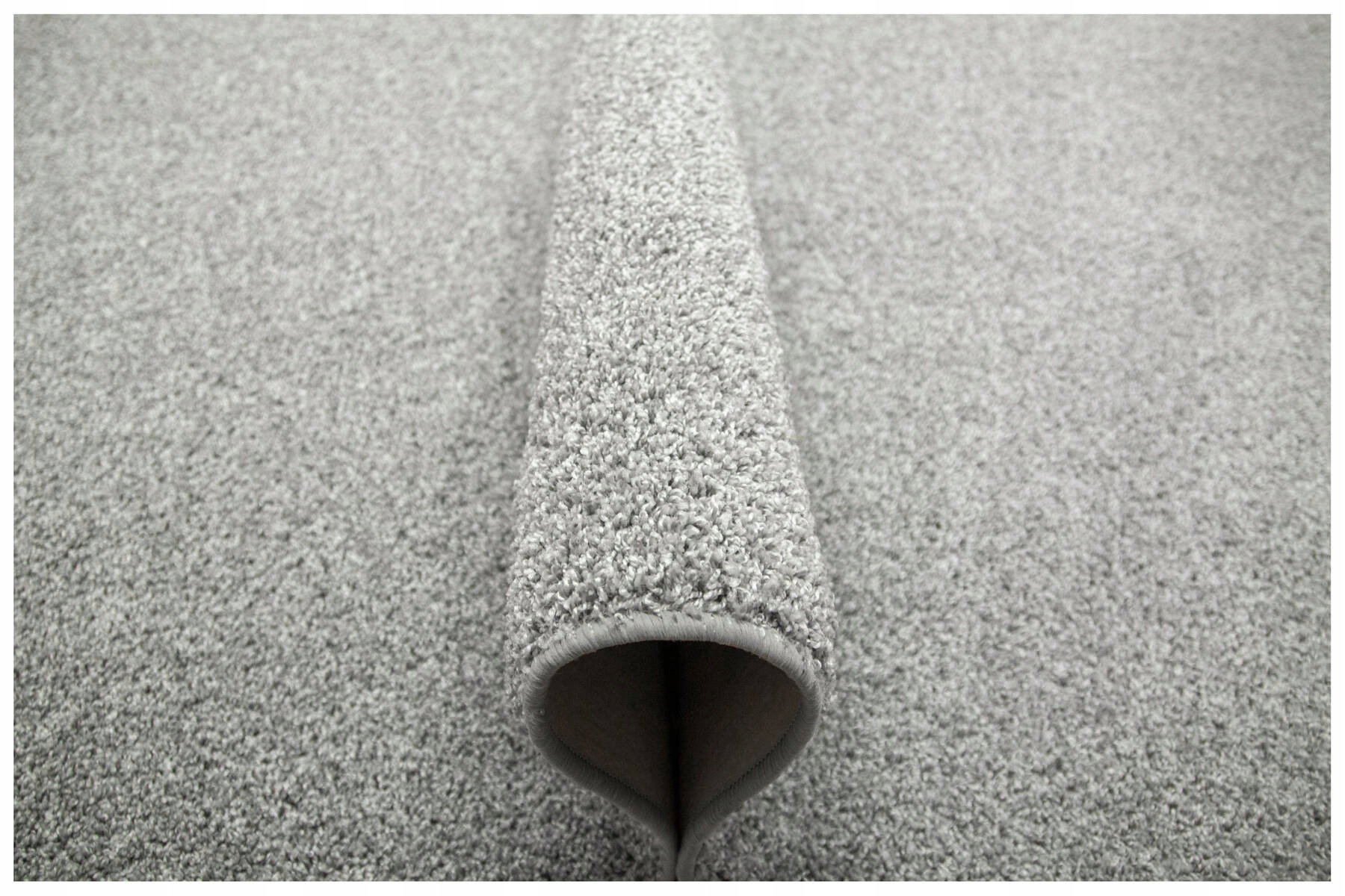 Dywan Shaggy Do Salonu Miękki Szary Sypialni Sphinx-special 200x200 cm