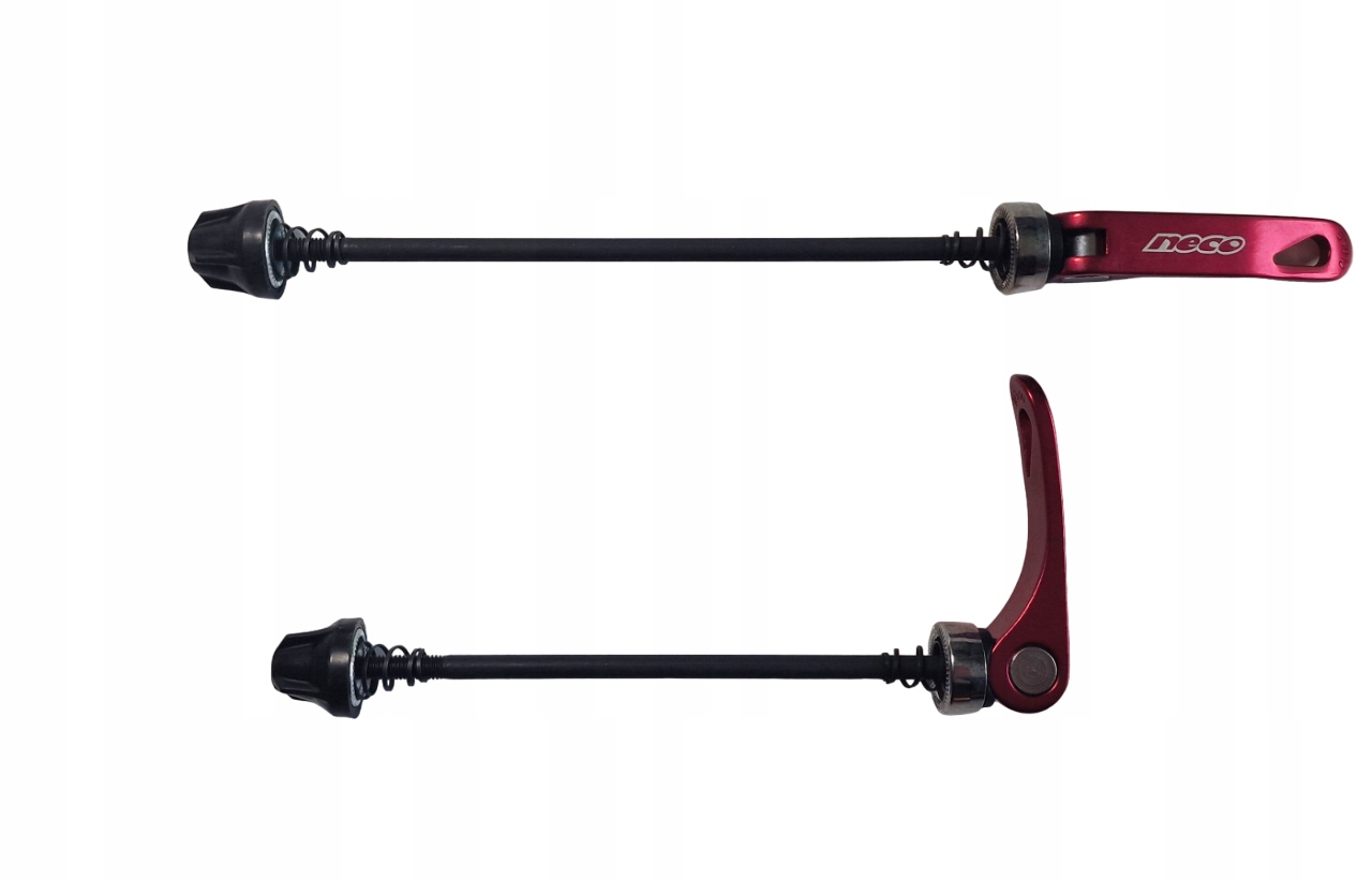 ZACISKI DO PIAST NECO P+T RED alu-stal czerwone