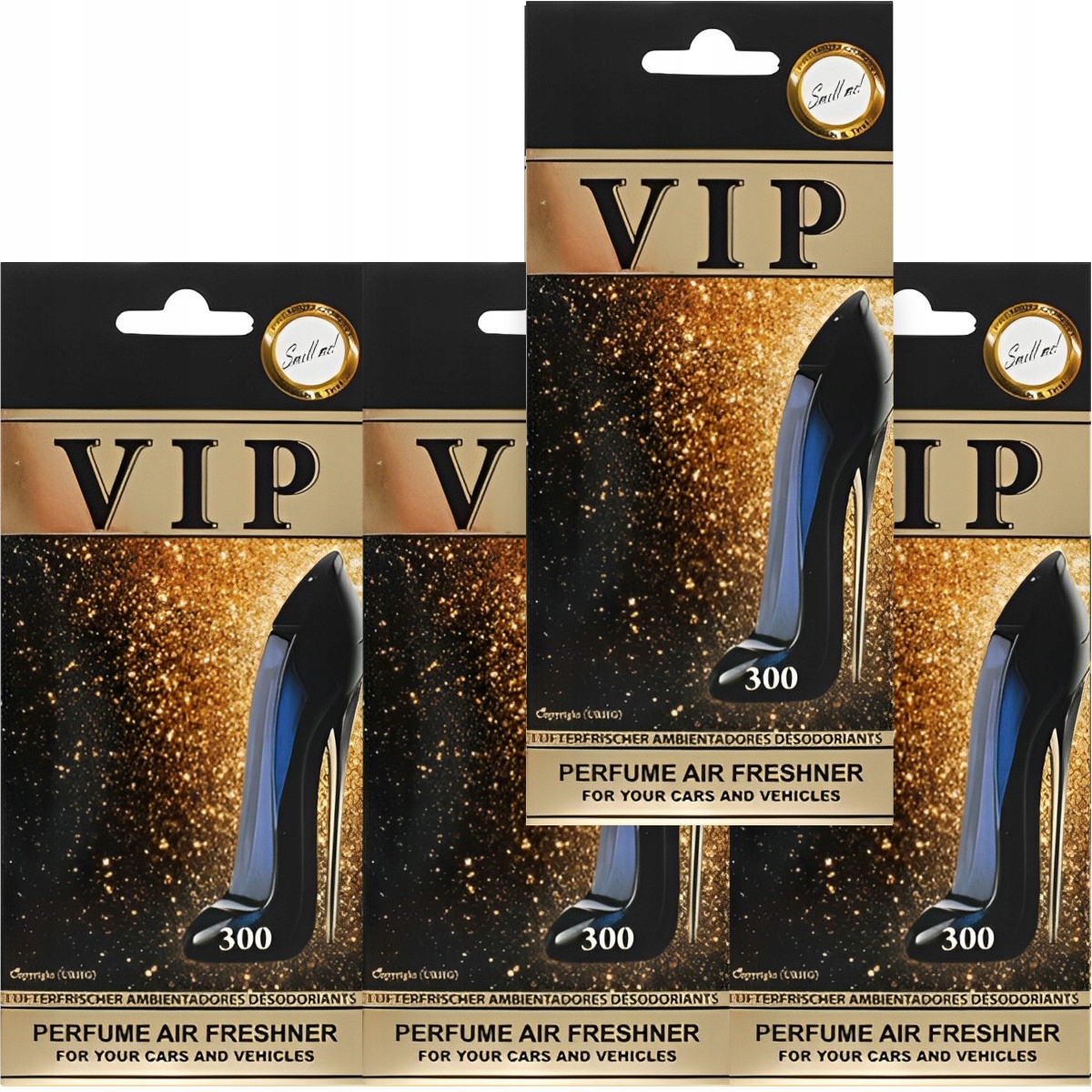 ZESTAW 4 ZAWIESZEK DO SAMOCHODU VIP GOOD GIRL