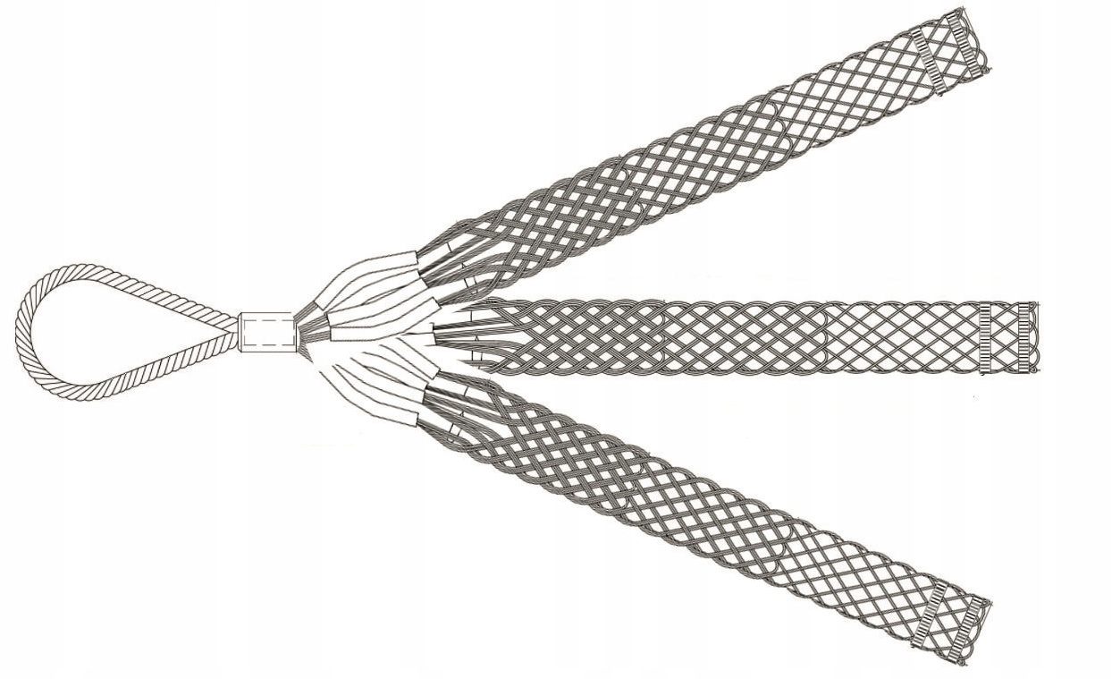 Pończocha opończa kablowa potrójna 15-18 mm długa Marka Electra Polska
