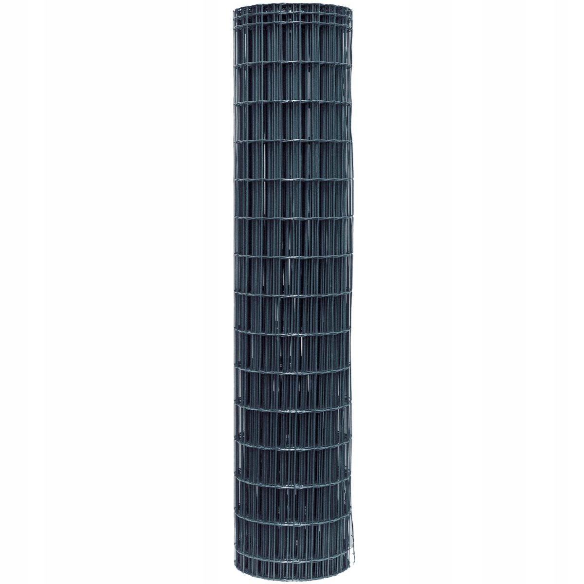 Siatka zgrzewana antracyt plastikowa pvc mocna 180cm 100x50 fi2,5 rolka 25m